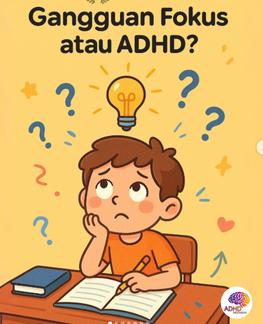 ADHD dan Kesulitan Fokus Anak: Edukasi untuk Keluarga di Kabupaten Banyumas