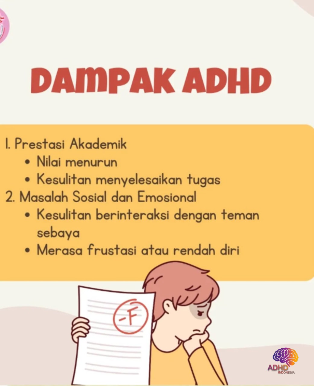 Dampak ADHD terhadap Proses Belajar Anak di Kabupaten Banyumas