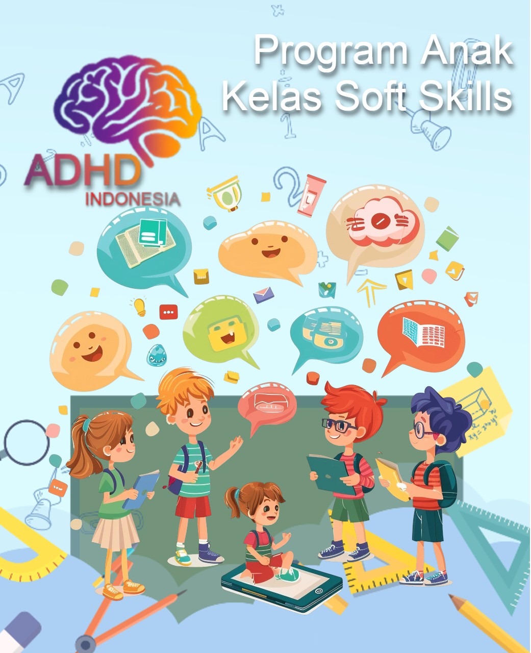 Program ADHD Indonesia Kabupaten Banyumas Kelas Soft Skills Anak ADHD