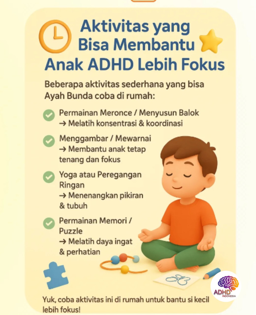 Pendekatan Edukatif yang Tepat untuk Anak ADHD di Kabupaten Banyumas